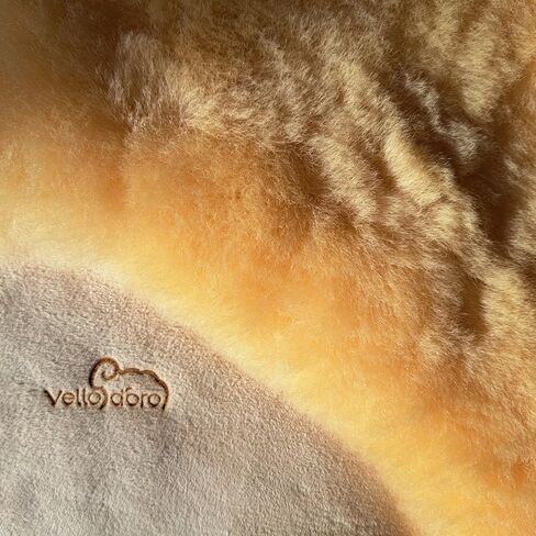 وسادة جلد الغنم الطبية لشرح البشرة والسرير الحساسة | سجادة الحملان | الصوف الطبيعي | فرو حقيقي pelt | دافئ وناعم للغاية | الإجهاد والألم تخفيف | قابلة للغسل | الحجم - منتظم in Kuwait