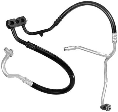 Mechanics Choice A/C تجميع خرطوم التبريد/الشفط لعام 1999-2003 Ford ، F-250 Super Duty ، F-350 Super Duty (7.3L V8) (مركبة بدون AC الخلفية) in Saudi Arabia