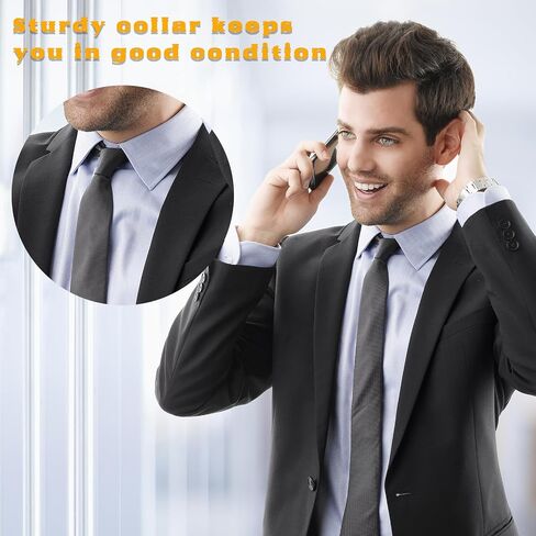 100 Pcs Collar Stays for Polo Shirts Collar Stays for Men's Dress Shirts No Curl Polo Shirt Collar Stay Anti-Warping Edge Collar Stay Sticker Collar Support for Women and Men Any Shirt with Collar in Saudi Arabia