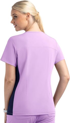 Maevn Matrix Impulse Women's Wrap Top مع لوحات متماسكة على النقيض in Kuwait
