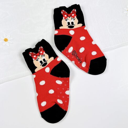 Kid Ankle Socks Disney Character Ankle Socks, Mickey Minnie Donald Daisy Design, 4 Pairs or 5 Pairs Set in Saudi Arabia