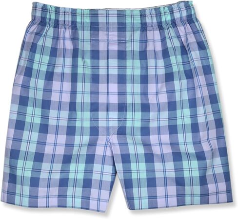 بروكس براذرز للرجال التقليدية Fit Big Square Plaids 100 ٪ القطن السراويل القطن ، in Kuwait