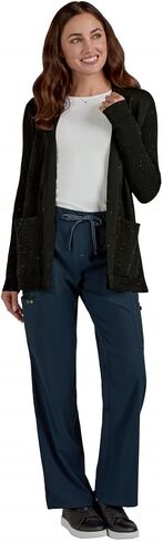 Koi Scrubs Essentials Kori Women's 2-Pocket Sweater Wrap in Saudi Arabia