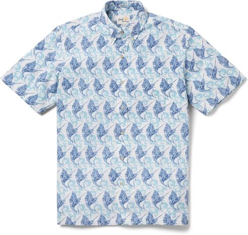 Reyn Spooner Oceanic Hawaiian Aloha Shirt - Button Front in Saudi Arabia