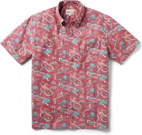 Reyn Spooner Oceanic Hawaiian Aloha Shirt - Button Front in Saudi Arabia