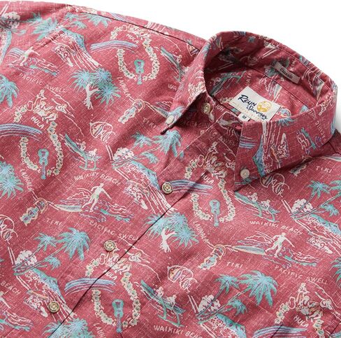 Reyn Spooner Oceanic Hawaiian Aloha Shirt - Button Front in Saudi Arabia