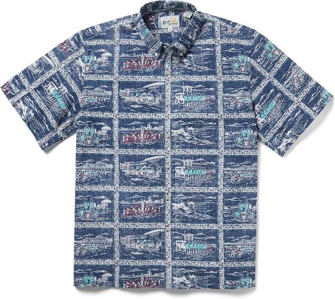 Reyn Spooner Oceanic Hawaiian Aloha Shirt - Button Front in Saudi Arabia