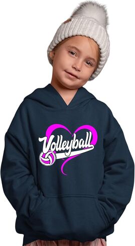 اذهب إلى كل شيء من تصميم قلب الكرة الطائرة ، وهو رجال للنساء شباب قميص قميص in Kuwait