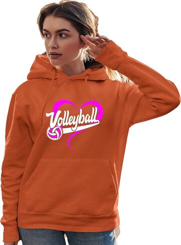 اذهب إلى كل شيء من تصميم قلب الكرة الطائرة ، وهو رجال للنساء شباب قميص قميص in Kuwait