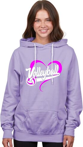 اذهب إلى كل شيء من تصميم قلب الكرة الطائرة ، وهو رجال للنساء شباب قميص قميص in Kuwait