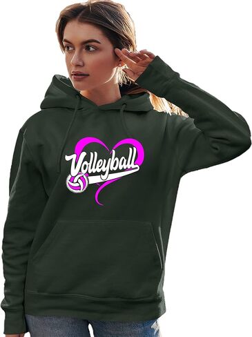 اذهب إلى كل شيء من تصميم قلب الكرة الطائرة ، وهو رجال للنساء شباب قميص قميص in Kuwait