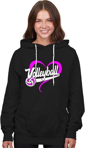 اذهب إلى كل شيء من تصميم قلب الكرة الطائرة ، وهو رجال للنساء شباب قميص قميص in Kuwait