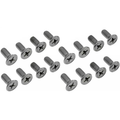 OKJHFD (16 for Chevy for Truck 1947-1959,for GMC for Truck 1950-1959 Truck Left & Right Door Latch & Striker Beveled Screws Silver Zinc 47-46105-SK in Kuwait