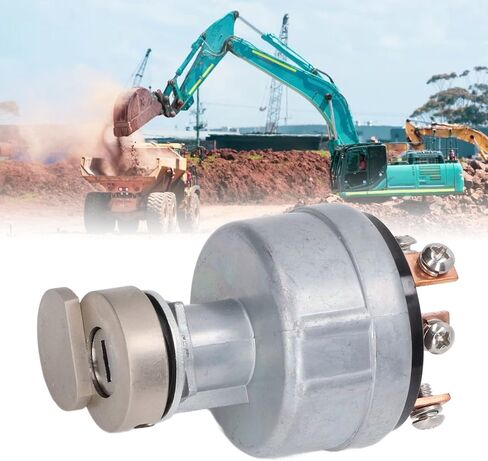 Excavator Ignition Switch YN50S00002F1 Durable Heat Alloy Steel Ignition Switch Replacement Kobelco SK Series in Saudi Arabia