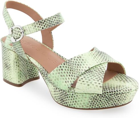 Aerosoles Women's Cosmos Heeled Sandal, Silver, 8.5 Wide in Saudi Arabia