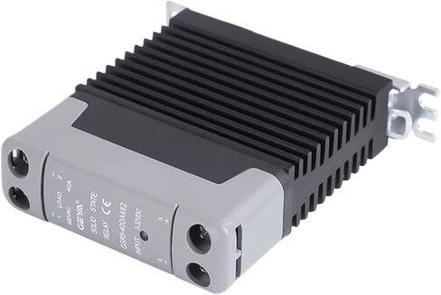 22.5 ملم عرض ضئيلة GSR8 تتابع الحالة الصلبة مع DIC DC إلى AC المرحلة الواحدة SSR 10A 25A 40A 60A (GSR8-60DA48Z) in Saudi Arabia
