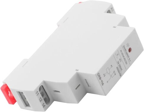90 18 64mm تتابع متوسطة مضغوطة DIN Rail Relay Swite Switch Switch Mechanical Life 1 107 Protection Legate IP40 in Saudi Arabia