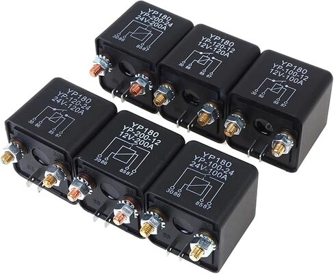 ارتفاع تيار 4 دبوس التتابع WM686 بطارية مزدوجة معزولة 12V 24V 200A 120A 100A سيارة شاحنة السيارات التتابع (24V 100A) in Saudi Arabia