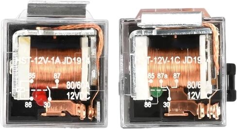 1PC ترحيل السيارات المضاد للماء DC 12V/24V 80A 4PIN 5PIN SPDT جهاز التحكم في السيارة التبديل (24V 4PIN) in Saudi Arabia