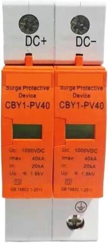 DURGE DETECTION DECTION SPD DC 500V 800V 1000V 2P DC1000V 20KA ~ 40KA GOLTAGE ARRESTER HOUS in Saudi Arabia