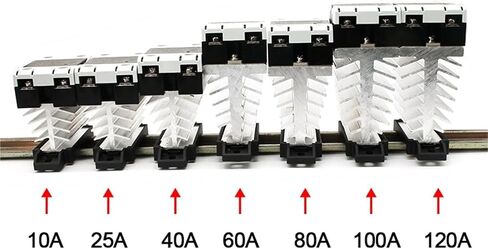 تتابع الحالة الصلبة الرادياتير الرادياتير SSR المرحلة الواحدة DIN Rail 10a 25a 40a 60a 80a 100a 120a DC-AC AC-AA DD Zero Crossing (AC Control AC ، 25A) in Saudi Arabia