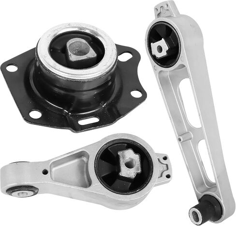 مجموعة حوامل محرك المحرك - متوافقة مع Chrysler PT Cruiser 2001-2010، Neon 2000-2002 & Dodge Plymouth L4 2.0L 2.4L، استبدال # A2948 A2949، مجموعة من 2 in Kuwait