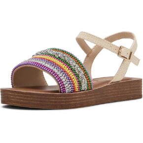 Steve Madden Girl's Trim Flat Sandal in Saudi Arabia