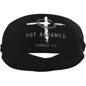 الإيمان المسيحي الديني يسوع رومانس 1:16 عصابات رياضية للرجال النساء ، رطوبة الفتل تجريب العائلة ، وعصا العرق للركض ، ركوب الدراجات ، كرة القدم ، اليوغا-5 in Kuwait