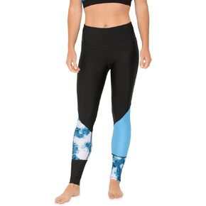 Tuga Women's Swim Legging, UPF 50+ Sun Protection Swimwear, Made in USA in Saudi Arabia