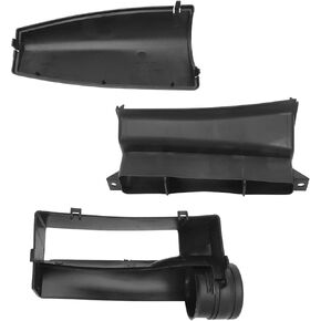 3 PCS Engine Air Intake Duct Black Set for A-U-D-I A3 Jetta GLI GTI MK5 EOS 1K0805971C9B9 1K0805965J9B9 1K0805962E9B9 in Saudi Arabia