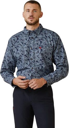 ARIAT Men's Fr Nighthawk Stretch Work Shirt in Saudi Arabia