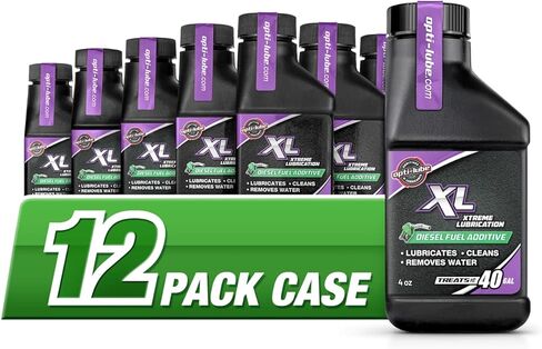 OPTI-LUBE XL XTREME زيوت التشحيم الديزل المضافة للوقود: زجاجات 4 أوقية (12 حالة حزمة) in Saudi Arabia