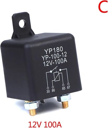 ارتفاع تيار 4 دبوس التتابع WM686 بطارية مزدوجة معزولة 12V 24V 200A 120A 100A سيارة شاحنة السيارات التتابع (24V 100A) in Saudi Arabia