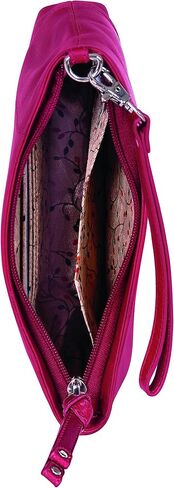 Mancini Ladies' Wristlet, RFID Secure Leather Wallet in Saudi Arabia