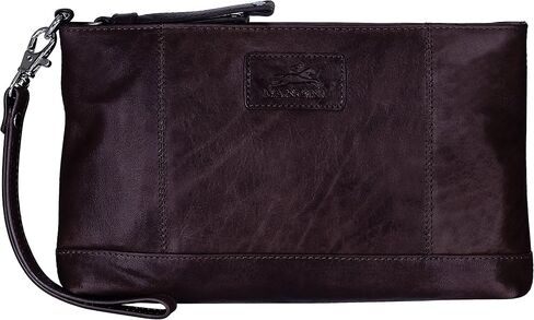 Mancini Ladies' Wristlet, RFID Secure Leather Wallet in Saudi Arabia