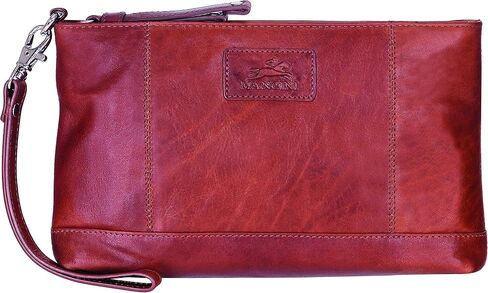 Mancini Ladies' Wristlet, RFID Secure Leather Wallet in Saudi Arabia