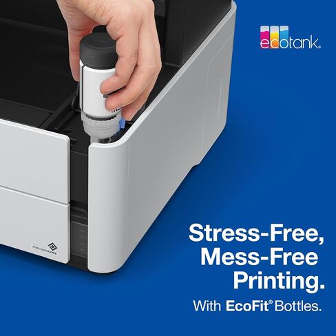 EPSON 532 EcoTank Ink Ultra-high Capacity Bottle Black (T532120-S) Works with EcoTank ET-M2170, ST-M3000, ET-M3170, ST-M1000, ET-M1170 in Saudi Arabia