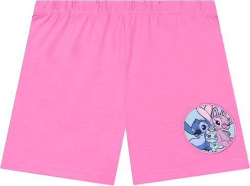 Disney Stitch Pajamas, Short Sleeve Lilo And Stitch Pjs, Cute Girls Pajamas, Pajama Set For Summer in Saudi Arabia