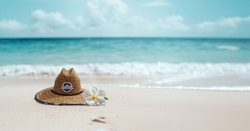 Adult Unisex Beach Straw Large Brim Sun Hat in Saudi Arabia