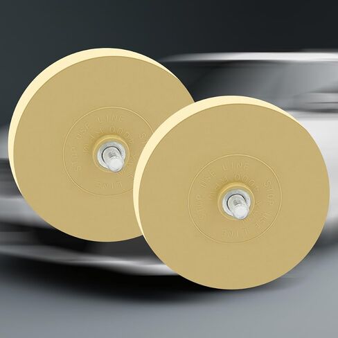 Mandark 2PCS CAR DECAL REASER WHEEL ، شعار إطارات لاصق مطاطي 4 بوصة إزالة مع محول الحفر لرسومات pinstripes ، إكسسوارات الأدوات النظيفة التلقائية ، FIT Universal in Saudi Arabia
