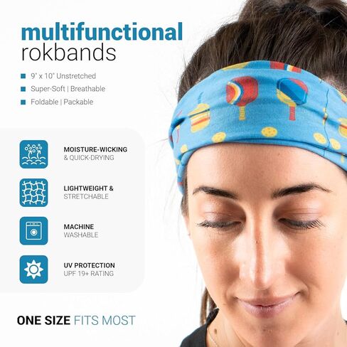 chalktalksports rokband multi-functional pickleball neck gaiter أو عقال in Saudi Arabia