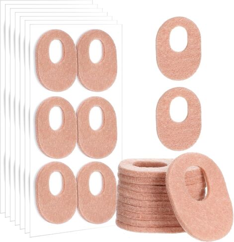 48pcs callus pads soft lesment oval corn fads شعرت وسائد الكالسيون لاصقة حماة الذرة metatarsal وسادة وسادة العناية بالقدمين للرجال للرجال in Saudi Arabia