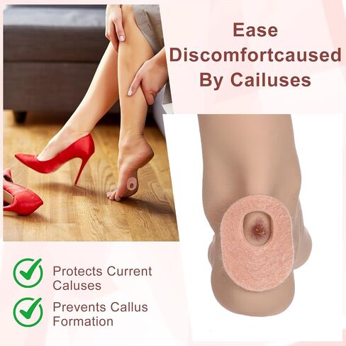 48pcs callus pads soft lesment oval corn fads شعرت وسائد الكالسيون لاصقة حماة الذرة metatarsal وسادة وسادة العناية بالقدمين للرجال للرجال in Saudi Arabia