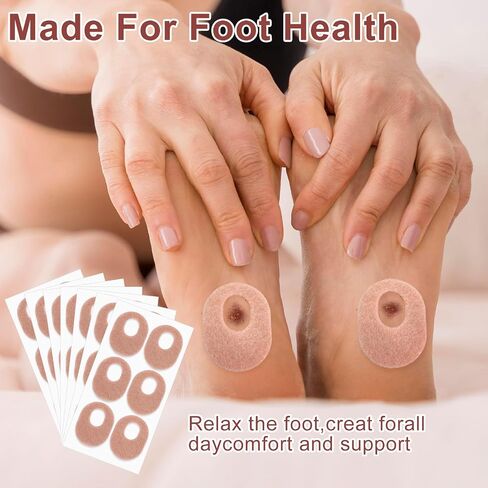 48pcs callus pads soft lesment oval corn fads شعرت وسائد الكالسيون لاصقة حماة الذرة metatarsal وسادة وسادة العناية بالقدمين للرجال للرجال in Saudi Arabia
