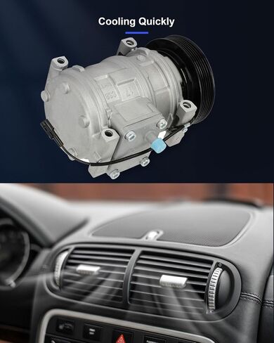 ECCPP A/C Compressor with Clutch 1993-1998 Fit for Jeep Grand Cherokee 4.0L CO 22021C AC Compressor in Saudi Arabia