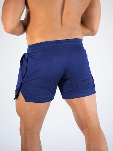 Surenow 3 Pack Mens Running Gym Shorts Quick Dry Workout Lightweight Shorts 3 Inch Breathable Athletic Shorts with Pockets in Saudi Arabia