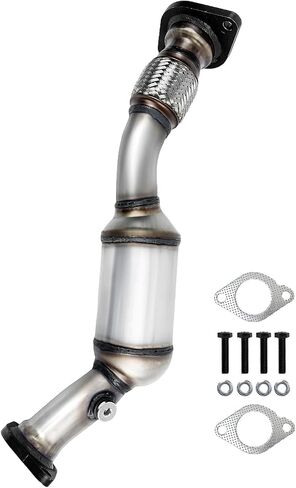 Front Right Catalytic Converter Compatible with 2010 Buick LaCrosse, 2012 2013 2014 2015 2016 Buick LaCrosse, 2010 Buick Allure 3.0L V6 Firewall side High Performance (EPA Compliant) in Saudi Arabia