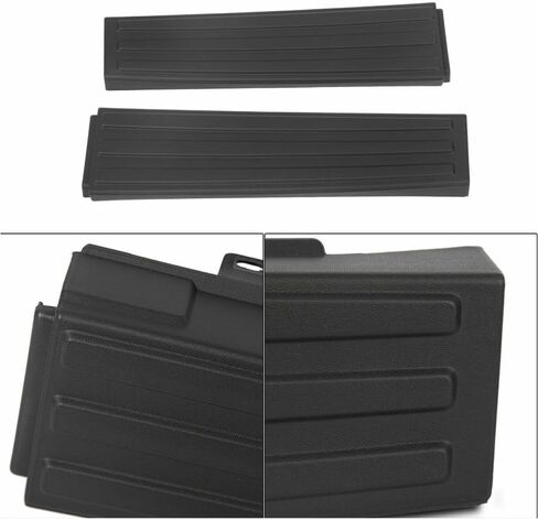 for Ford for F150 2009-2014 Black Step Side Tailgate Molding Cover Right Left (Plastic) in Saudi Arabia