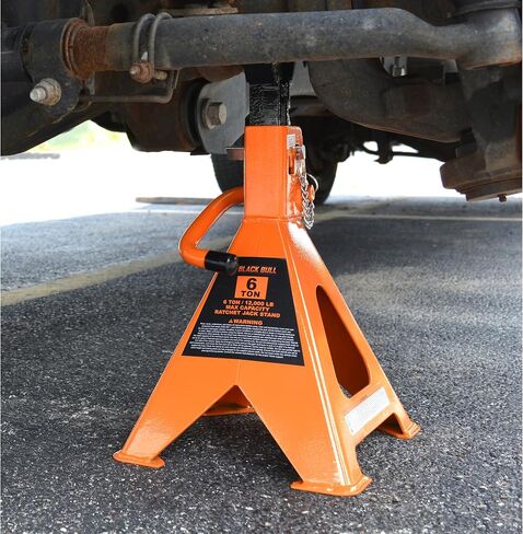 Buffalo Tools JS10MSET: 10 Ton Medium Height Jack Stand Set (2Pk) in Saudi Arabia