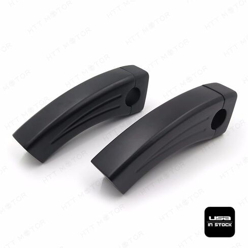 XKMT-4.5" Black Handlebar Pullback Risers Compatible With universal bikes (7/8" Hole Size Bar) Motorcycle [B012FGVG8G] in Saudi Arabia